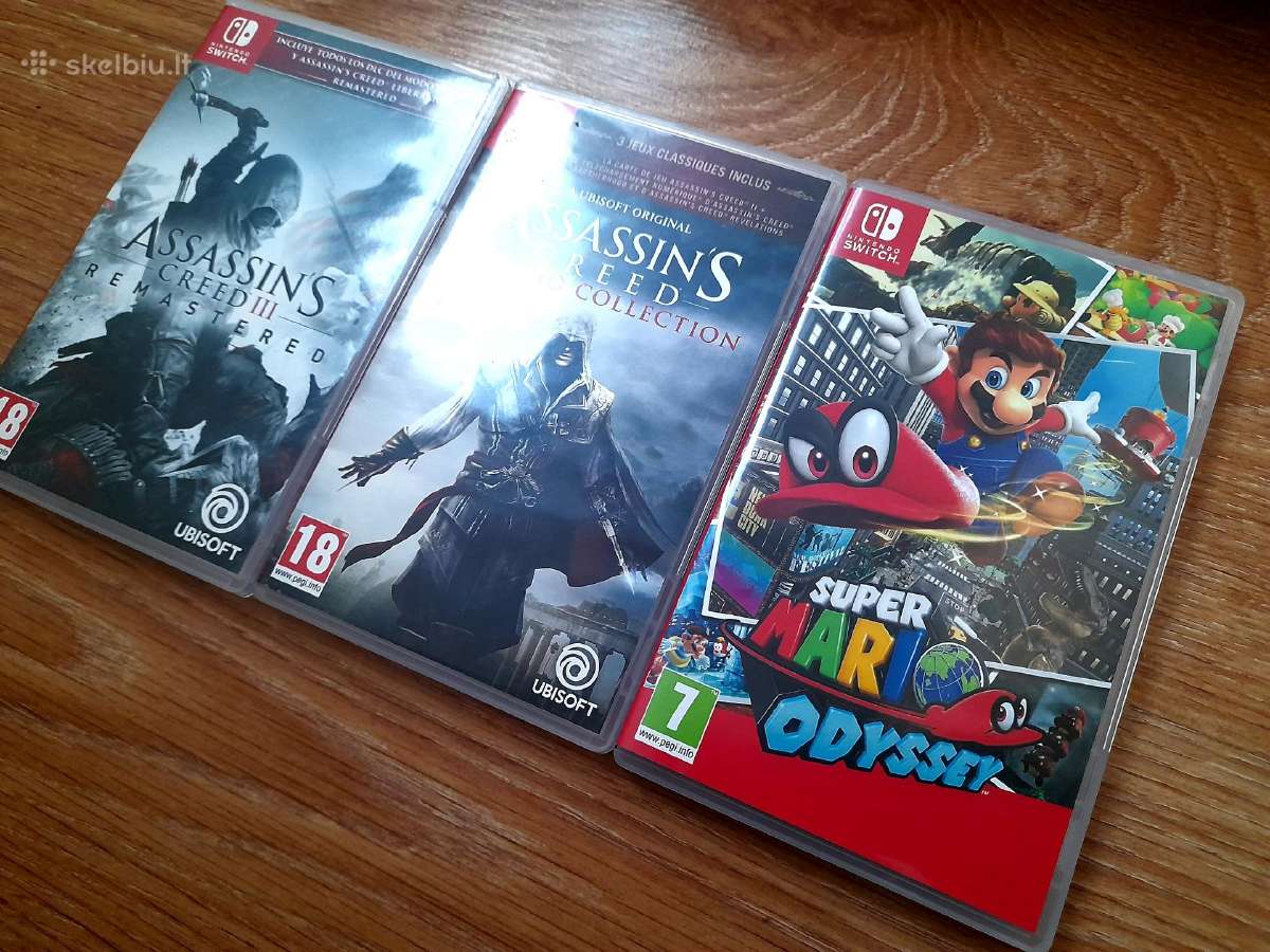 Nintendo Switch - Mario - Assassins creed - nuotraukos Nr. 2