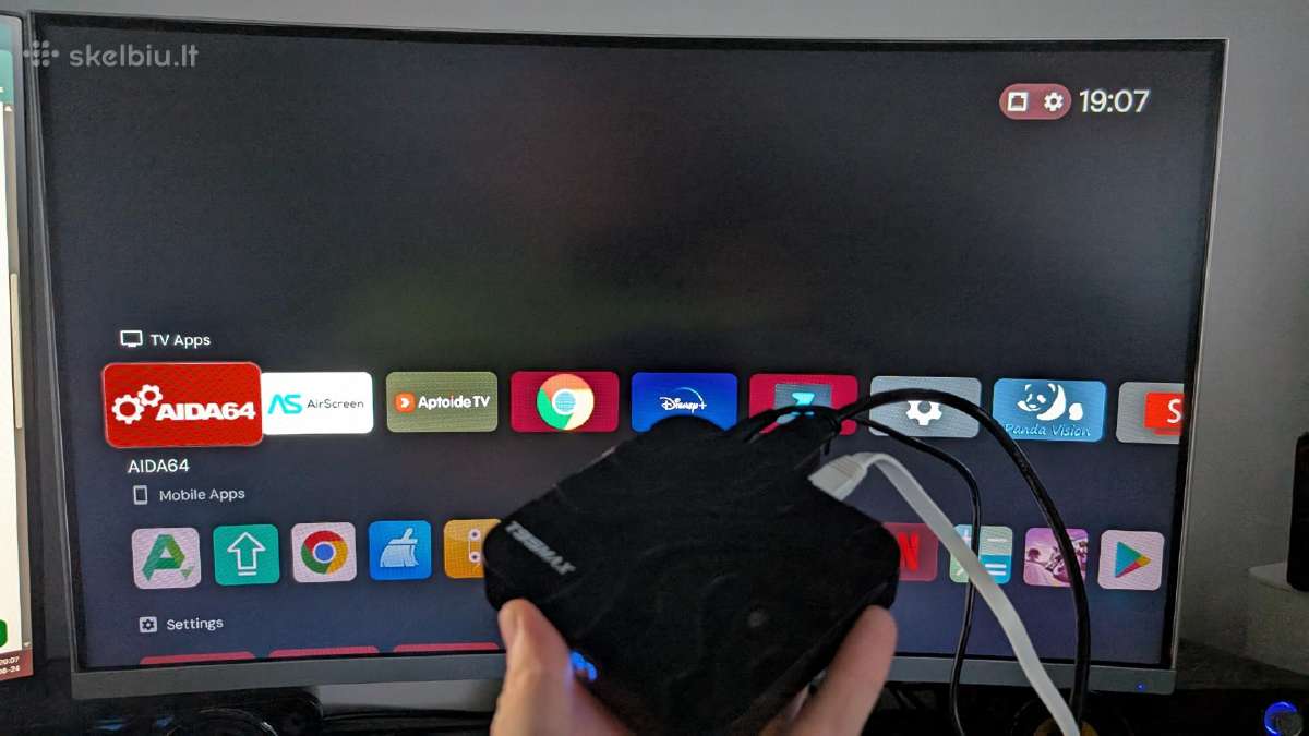 Android TV priedėlis T95 Max 4/32 GB Android 12 - nuotraukos Nr. 2