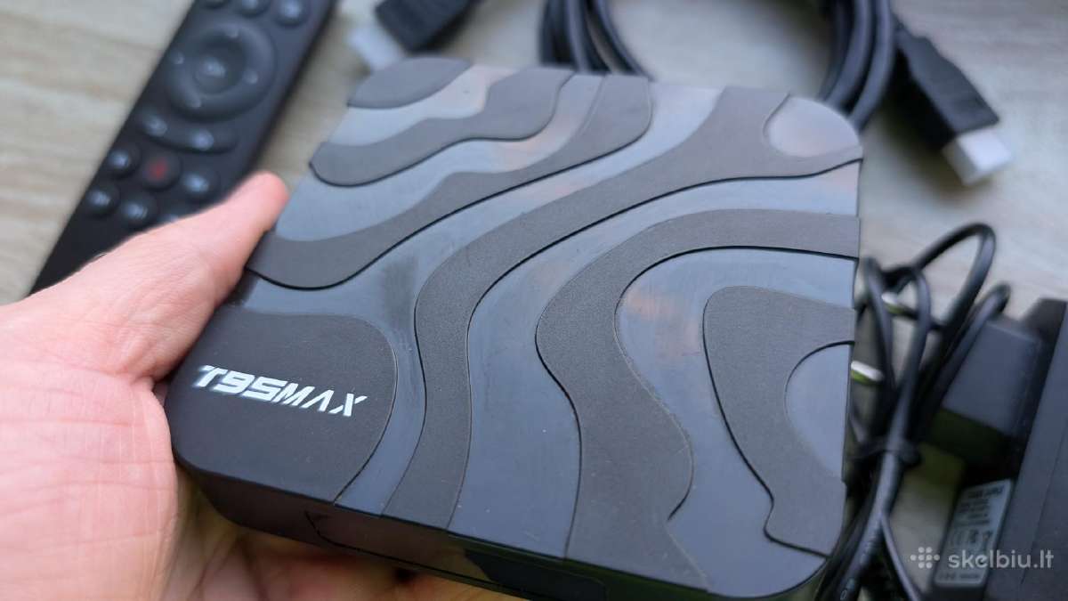 Android TV priedėlis T95 Max 4/32 GB Android 12 - nuotraukos Nr. 4