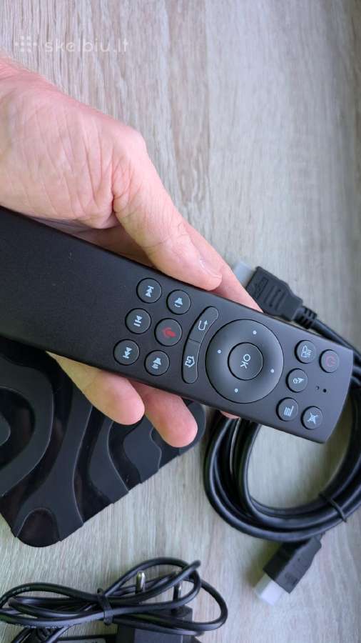 Android TV priedėlis T95 Max 4/32 GB Android 12 - nuotraukos Nr. 9