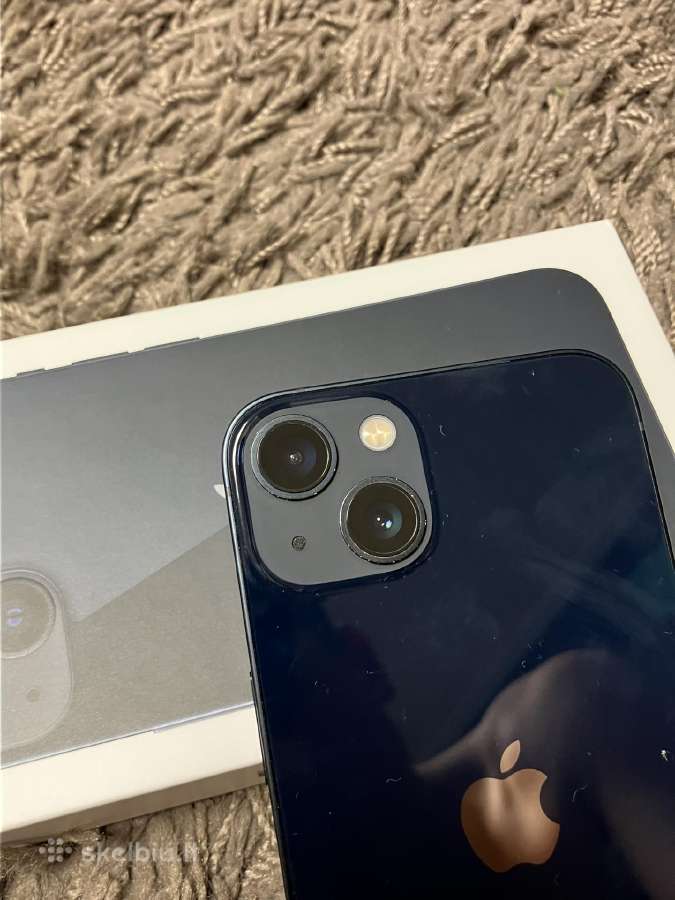 iPhone 13 128 GB, Midnight Black metai garantija - nuotraukos Nr. 4