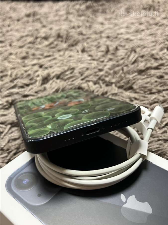 iPhone 13 128 GB, Midnight Black metai garantija - nuotraukos Nr. 5