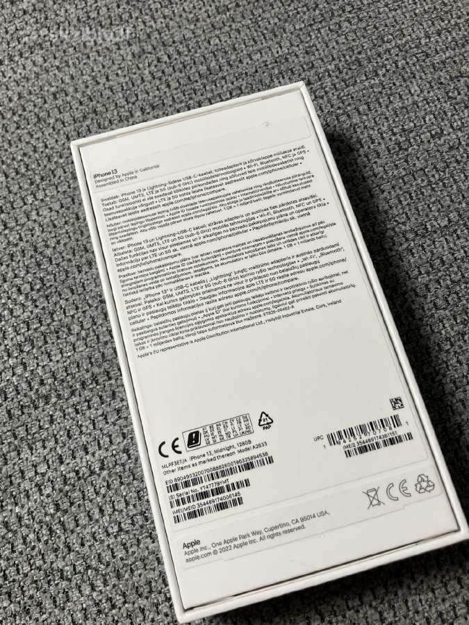iPhone 13 128 GB, Midnight Black metai garantija - nuotraukos Nr. 10