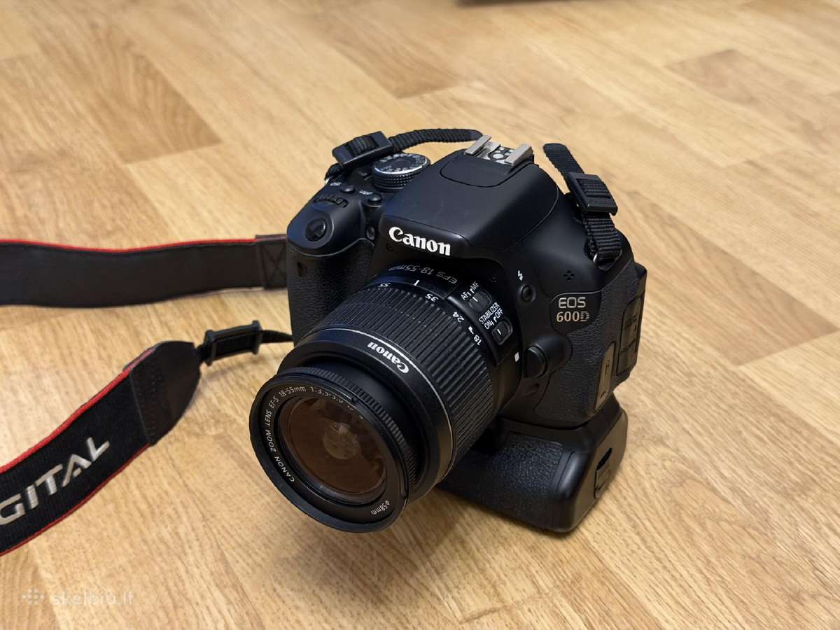 Canon EOS 600d / 18-55mm Is Stm / 26k kadrų - nuotraukos Nr. 2