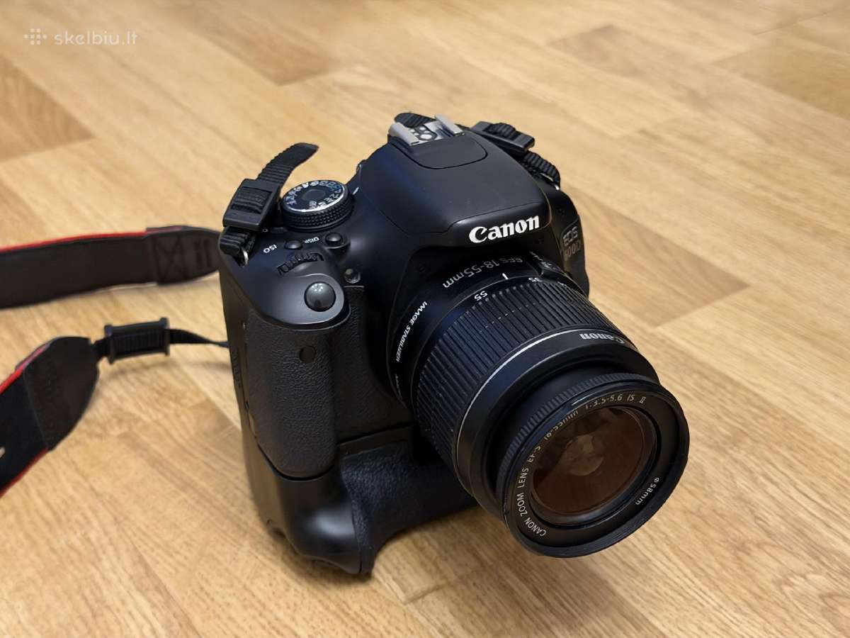 Canon EOS 600d / 18-55mm Is Stm / 26k kadrų - nuotraukos Nr. 3