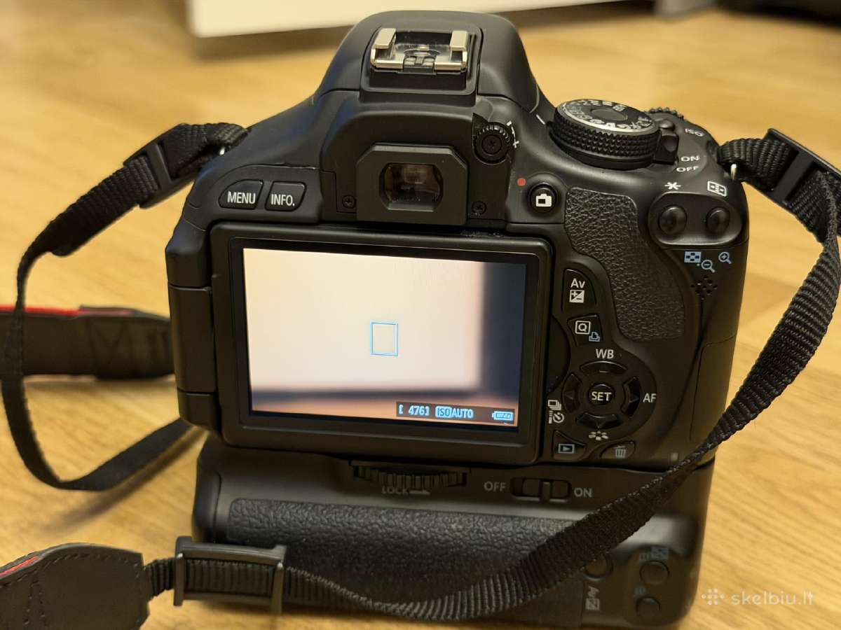 Canon EOS 600d / 18-55mm Is Stm / 26k kadrų - nuotraukos Nr. 5