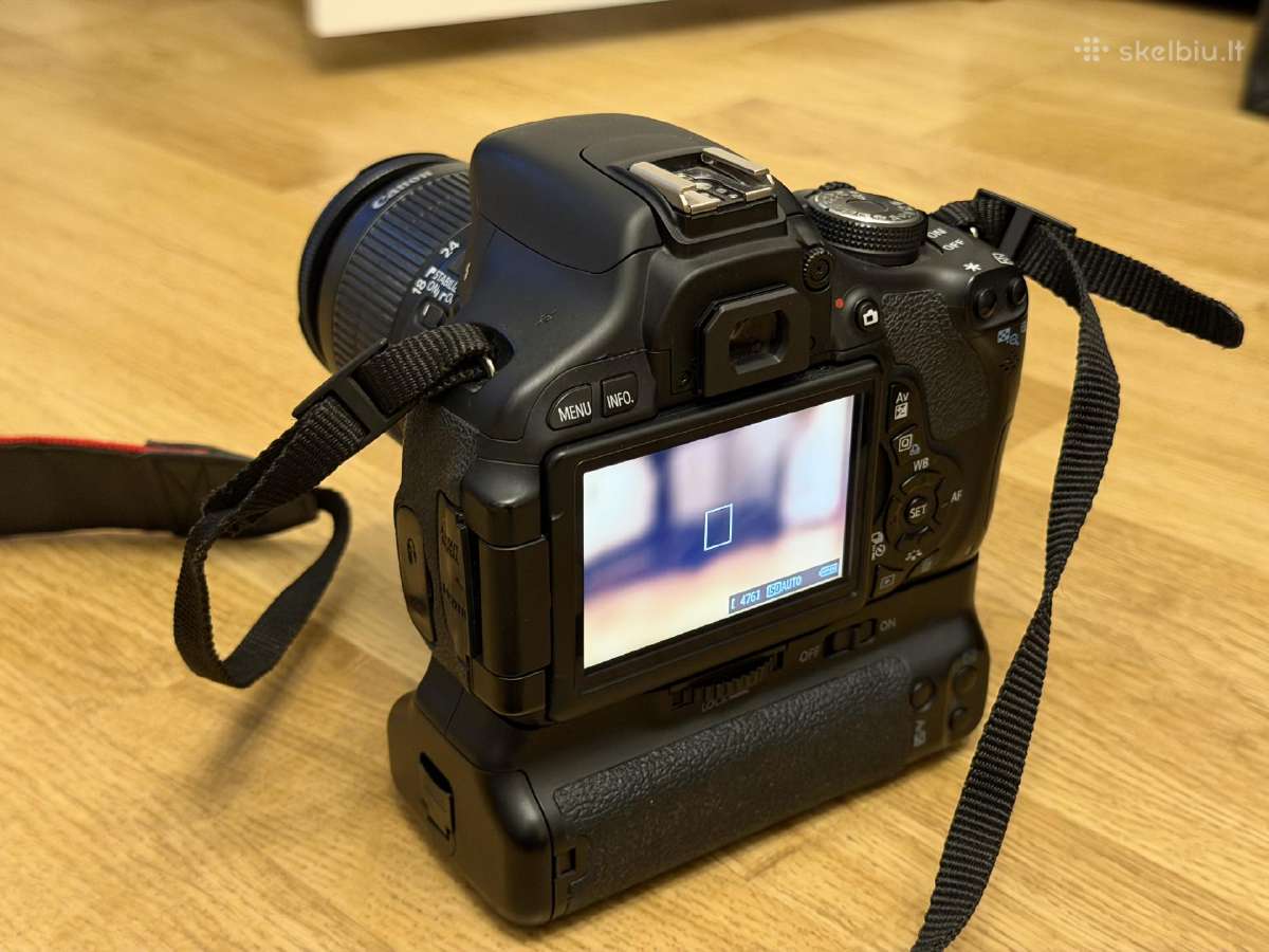 Canon EOS 600d / 18-55mm Is Stm / 26k kadrų - nuotraukos Nr. 6