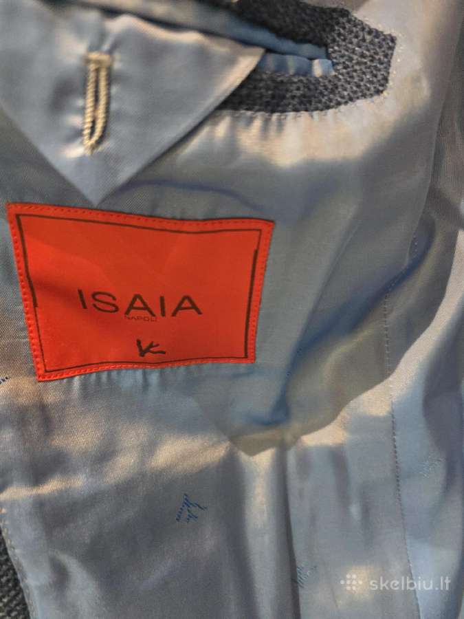 Originalus Isaia Napoli "Gregory" švarkas, - nuotraukos Nr. 3