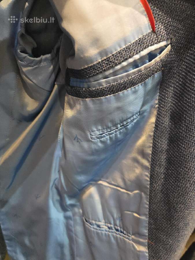 Originalus Isaia Napoli "Gregory" švarkas, - nuotraukos Nr. 4