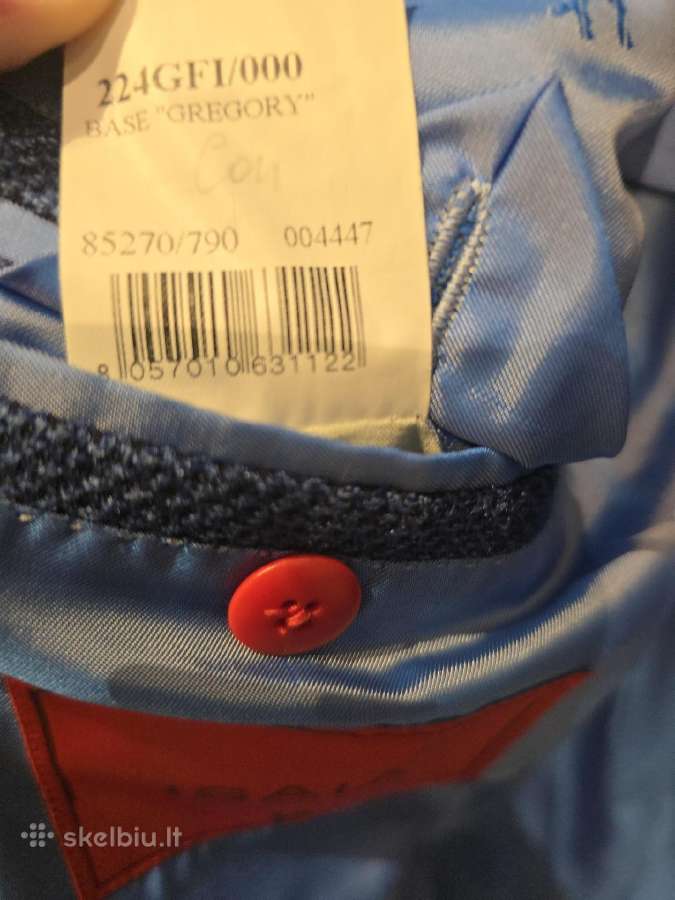 Originalus Isaia Napoli "Gregory" švarkas, - nuotraukos Nr. 6