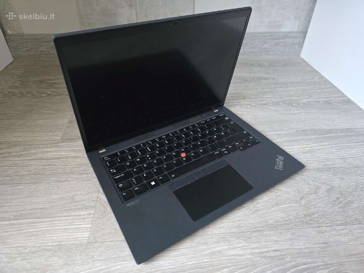 Lenovo Thinkpad T14s Gen3 i7 32gb 512gb touch sim - nuotraukos Nr. 4