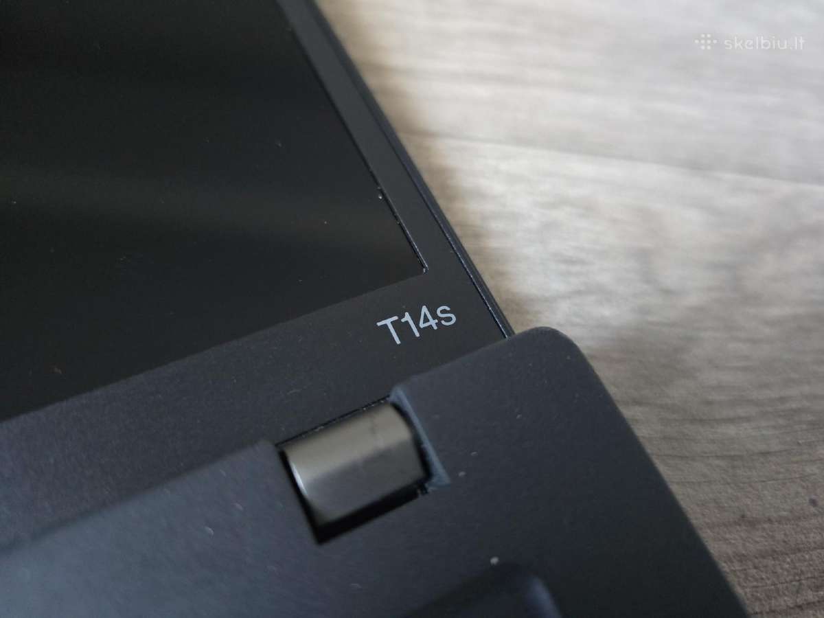 Lenovo Thinkpad T14s Gen3 i7 32gb 512gb touch sim - nuotraukos Nr. 6