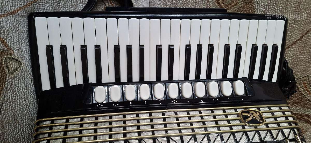Profesionalus Akordeonas Hohner Atlantic - nuotraukos Nr. 15