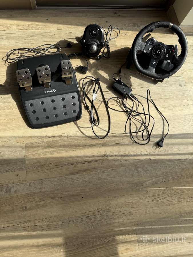 Logitech G920 žaidimų vairas + shifter - nuotraukos Nr. 2