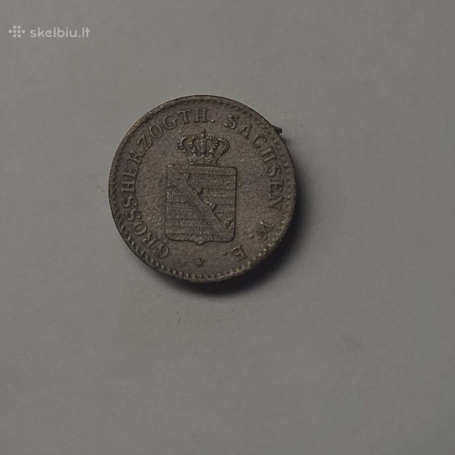 1 Silbergroschen 1840 m. A Saksų-veimaro-eizenacho - nuotraukos Nr. 8