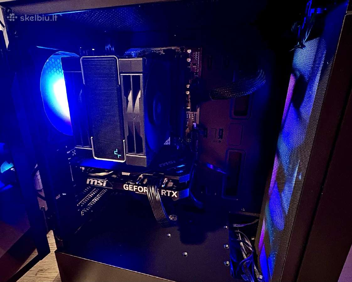 Gaming Pc Ryzen 7 5700x Rtx 4060 32gb RAM 2tb - nuotraukos Nr. 6