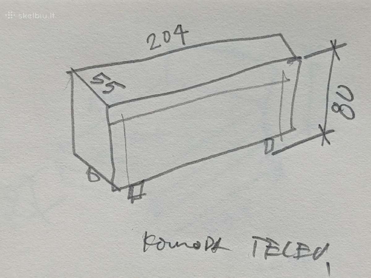 Televizoriaus spintelė, komoda - nuotraukos Nr. 2