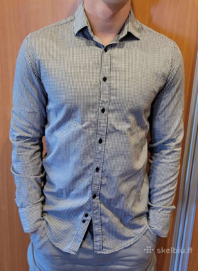 Vyriški marškiniai. M dydis (38). Slim fit. - nuotraukos Nr. 5