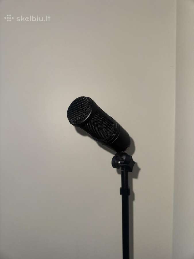 Kondensatorinis mikrofonas Audio-technica At2020. - nuotraukos Nr. 8