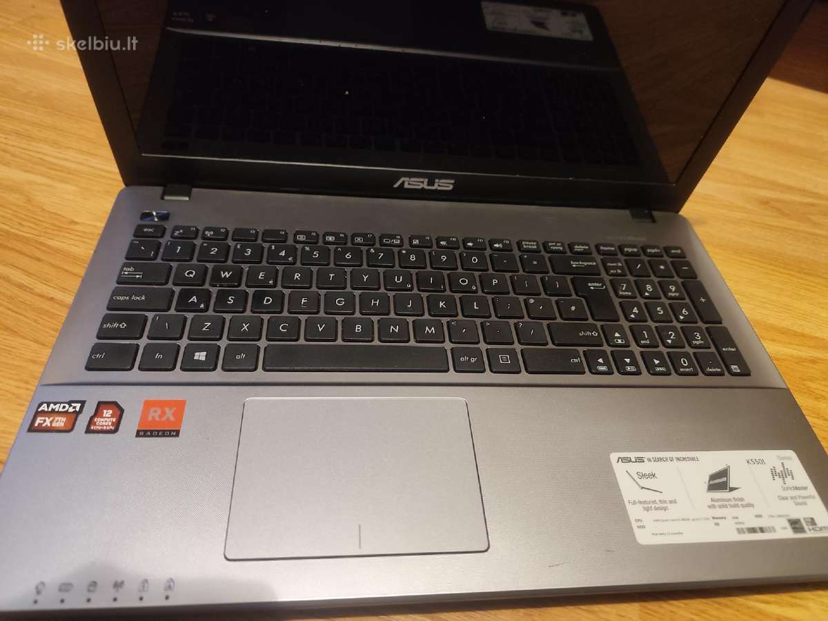 Asus K550i gaming serijos (2017)dalimis - nuotraukos Nr. 2