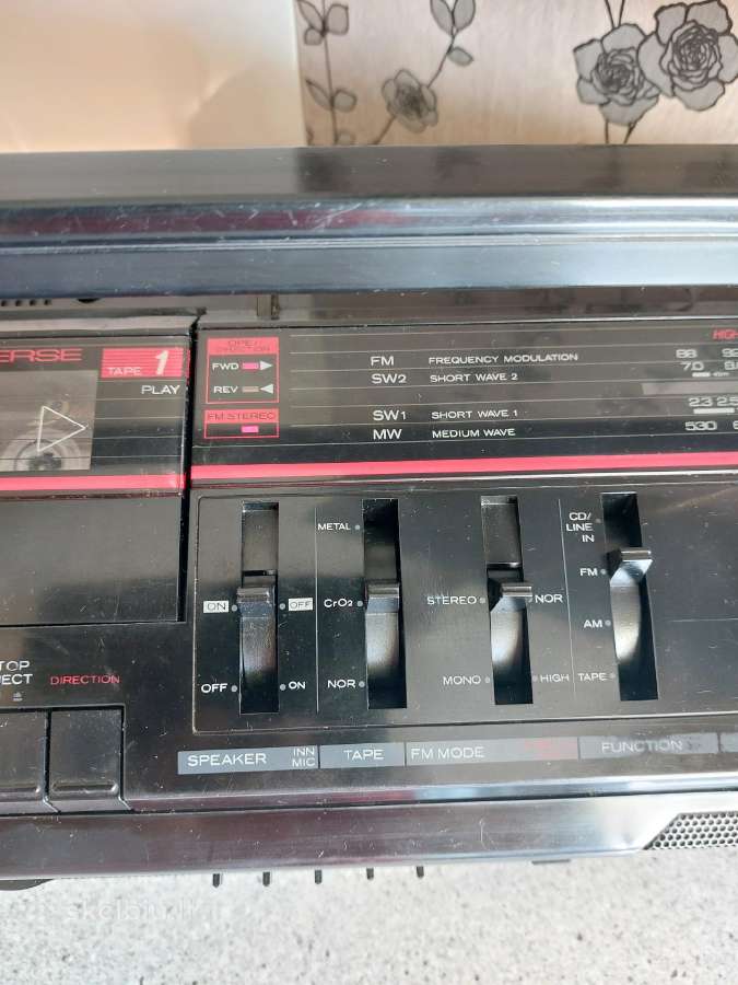 Hitachi magnetola - nuotraukos Nr. 3