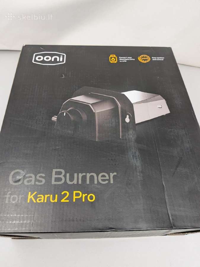 Ooni Karu 2 Pro su dujiniu degikliu - nuotraukos Nr. 2