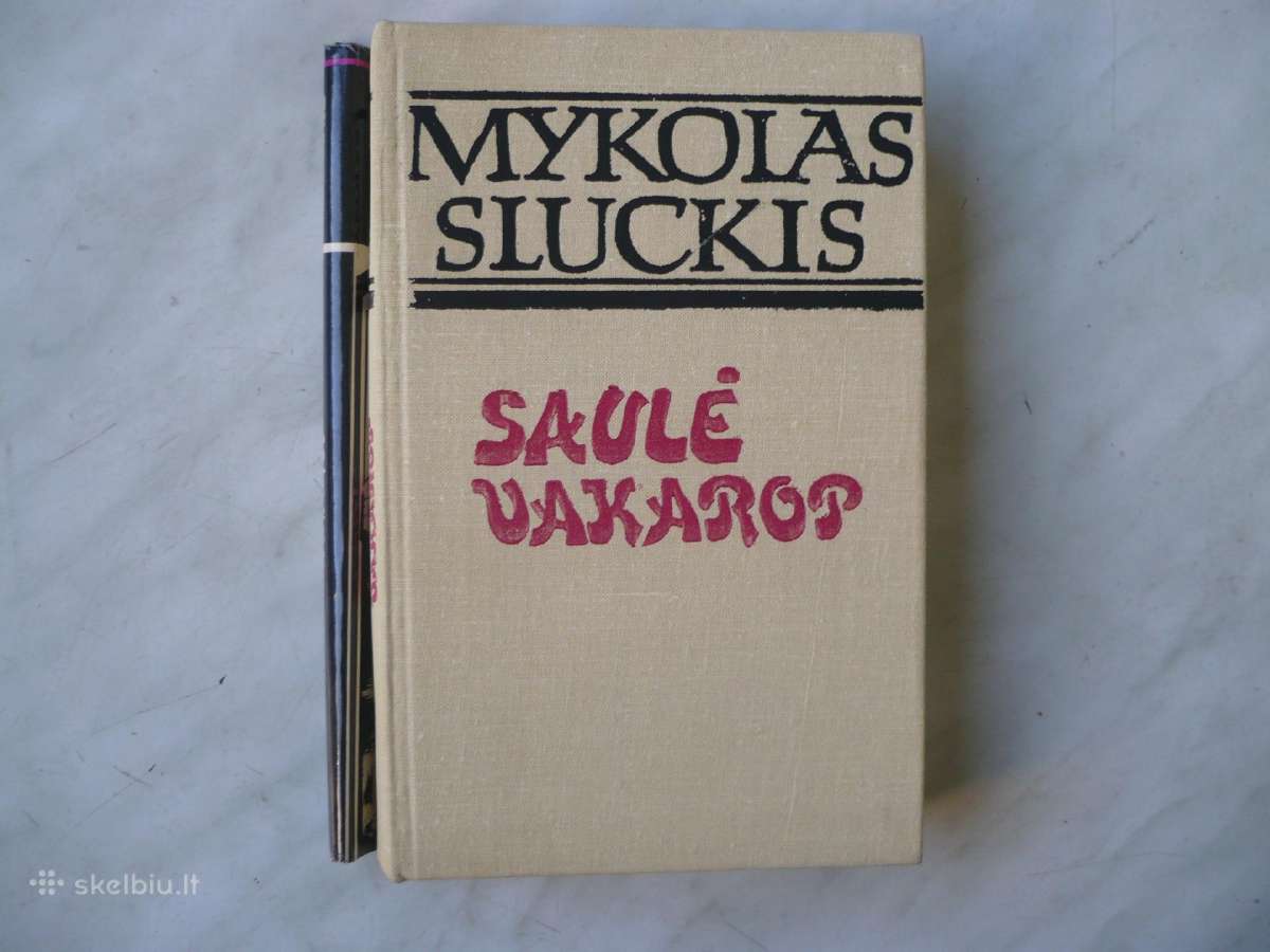 Mykolas Sluckis - Saulė vakarop - nuotraukos Nr. 2