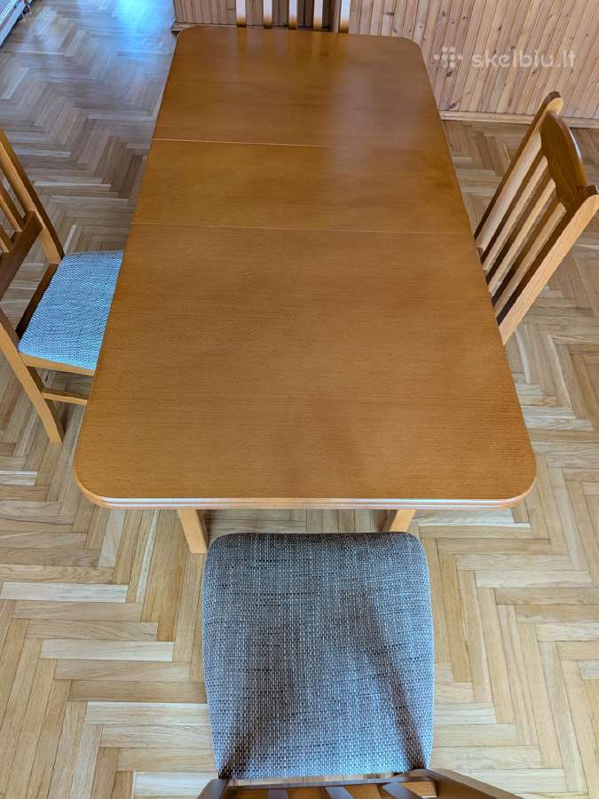 Parduodu stalą ir 4 kėdes - nuotraukos Nr. 4