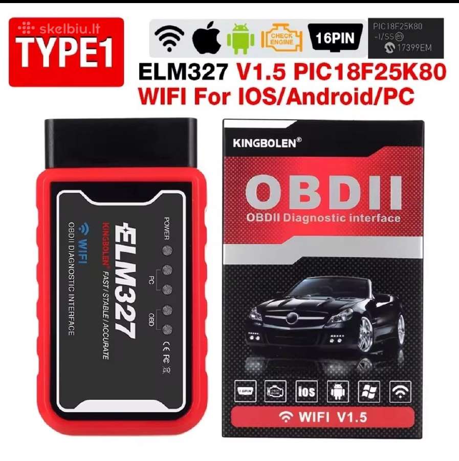 Ottocast Play2video Ultra, Obd2 Elm327 adapteriai - nuotraukos Nr. 6