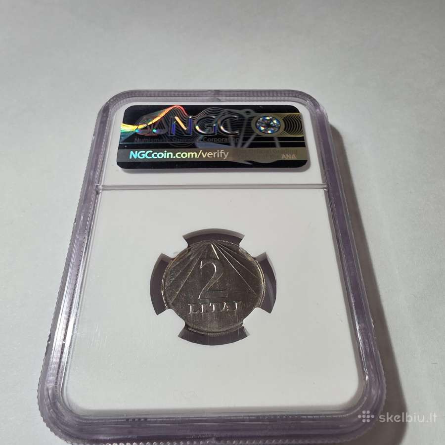 2 Litai 1991 m. Ngc Ms 64 – Lietuva - nuotraukos Nr. 4