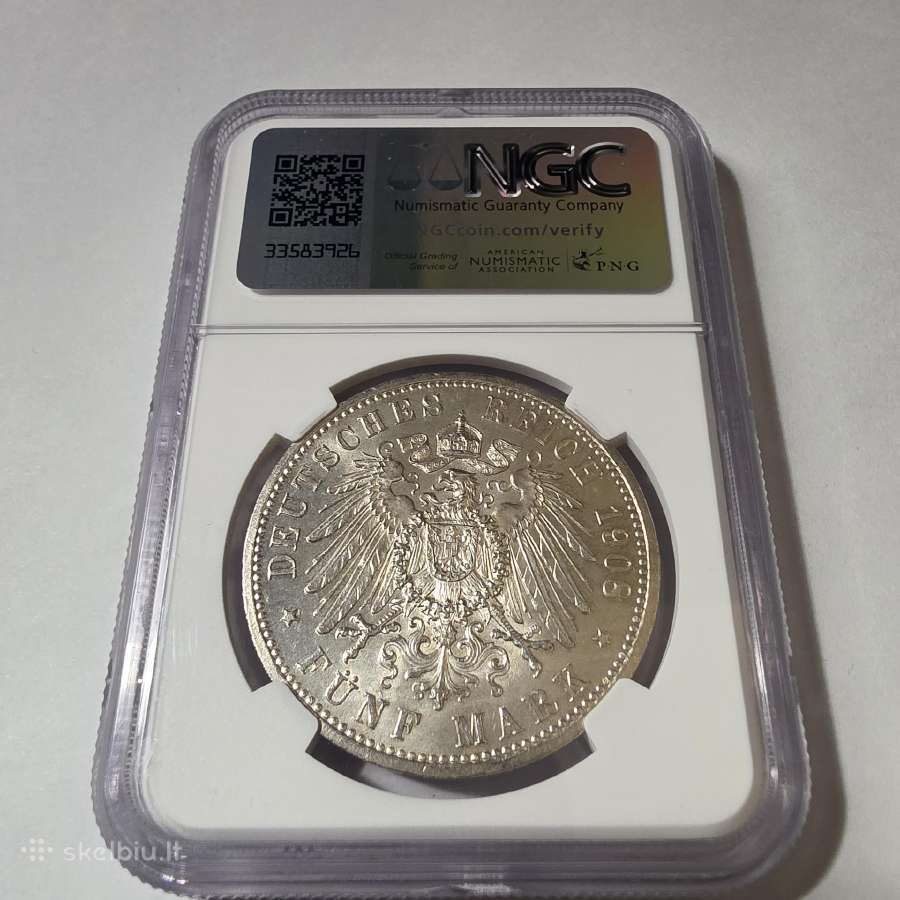 5 Markės 1908 m. A Ngc Ms 64 - Jenos Universitetas - nuotraukos Nr. 3