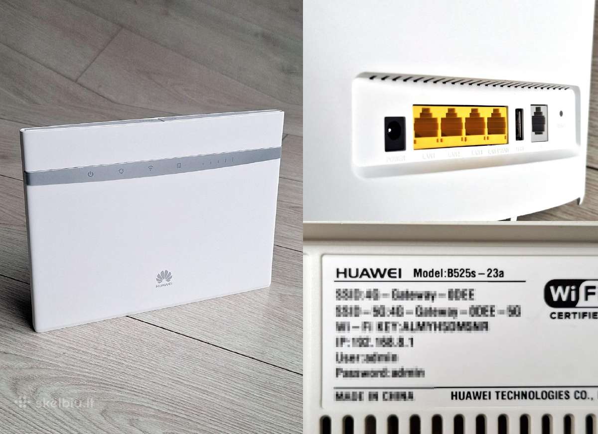 4G modemas maršrutizatorius Huawei Zte Tcl Alcatel - nuotraukos Nr. 5