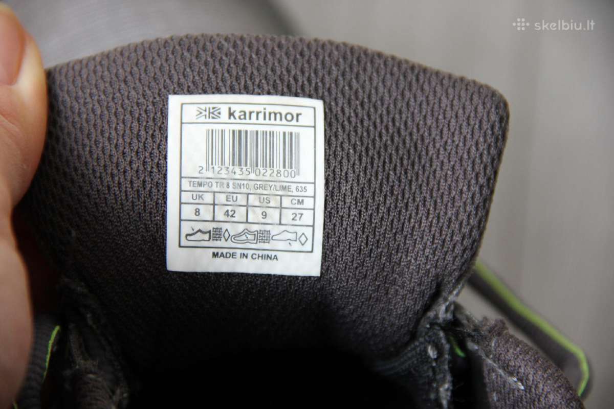 Karrimor Tempo Tr 8 42dydis - nuotraukos Nr. 6