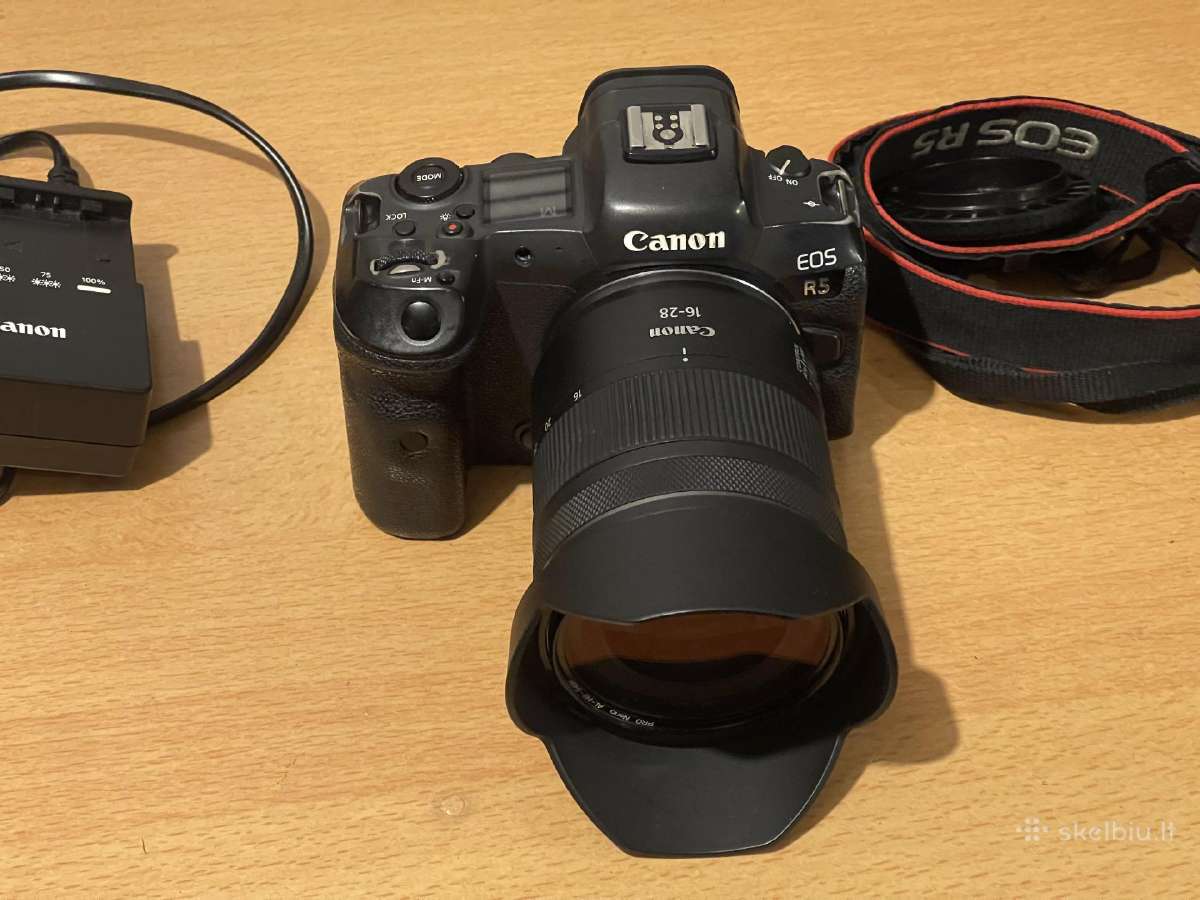 Naudotas Canon R5 su optika - nuotraukos Nr. 8