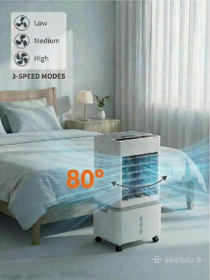 Oro vesintuvas, aušintuvas,drekintuvas,10l,60w - nuotraukos Nr. 3