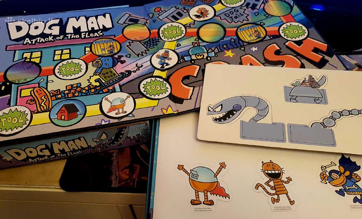 Dog Man: Attack of the Fleas stalo zaidimas - nuotraukos Nr. 2