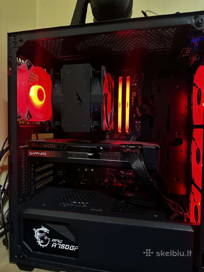 Gaming Pc – Ryzen 7 5700x / Rx 7800 XT / 32gb RAM - nuotraukos Nr. 3