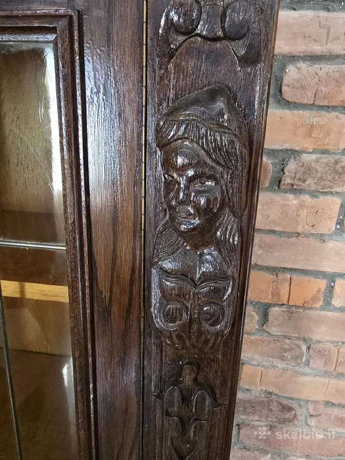 Klasikinė senovinė medinė indauja - nuotraukos Nr. 2