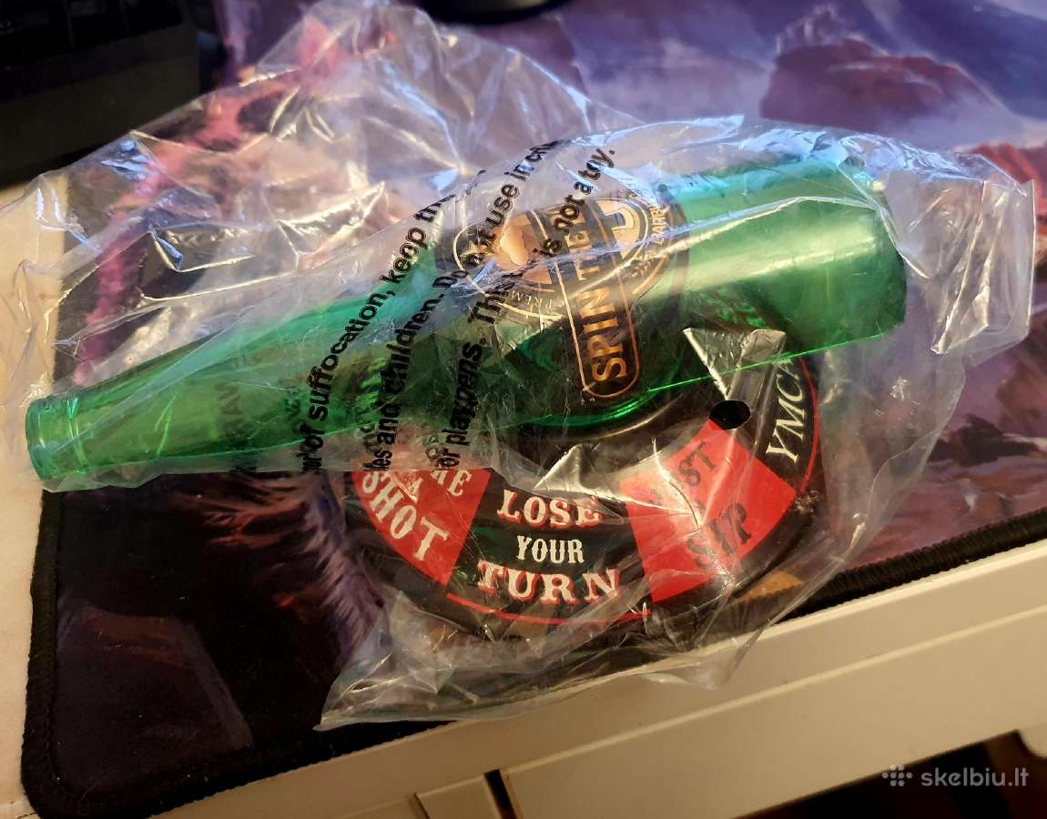 Vakarėlių žaidimų rinkinys Spin the Bottle + cards - nuotraukos Nr. 2