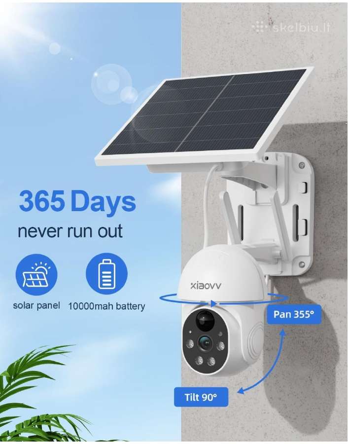 Lauko vaizdo stebėjimo kamera Xiaovy Outdoor p6+ - nuotraukos Nr. 2