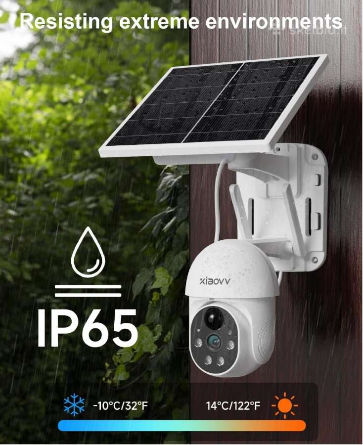 Lauko vaizdo stebėjimo kamera Xiaovy Outdoor p6+ - nuotraukos Nr. 5