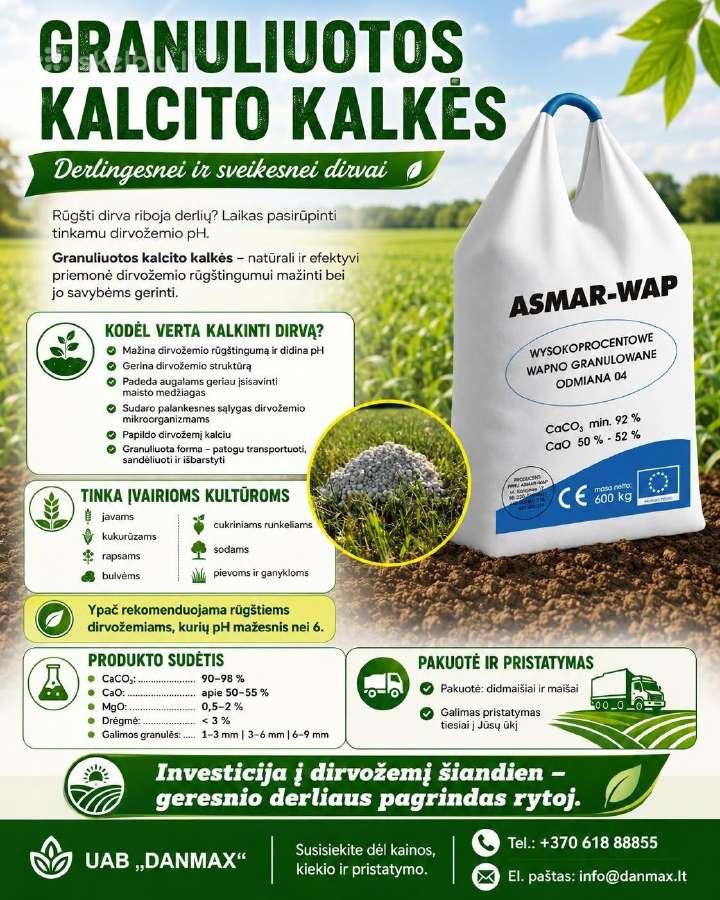 Superkame Grūdus, Grikius ,parduodame-kalkės. - nuotraukos Nr. 4