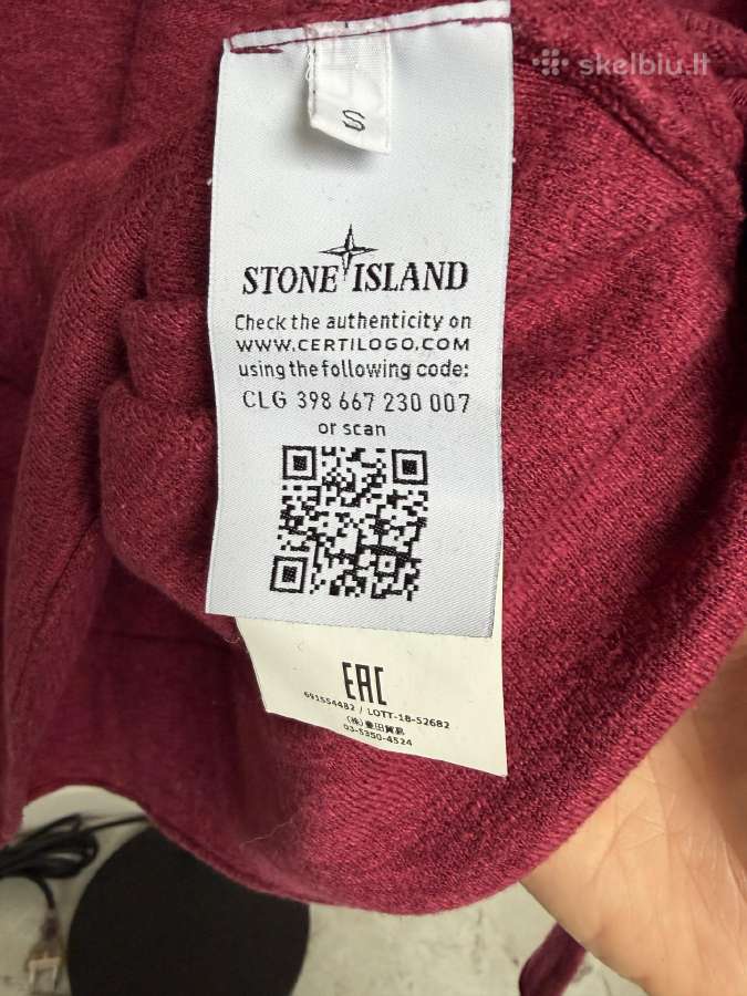 Stone Island vilnos megztinis S dydis - nuotraukos Nr. 4