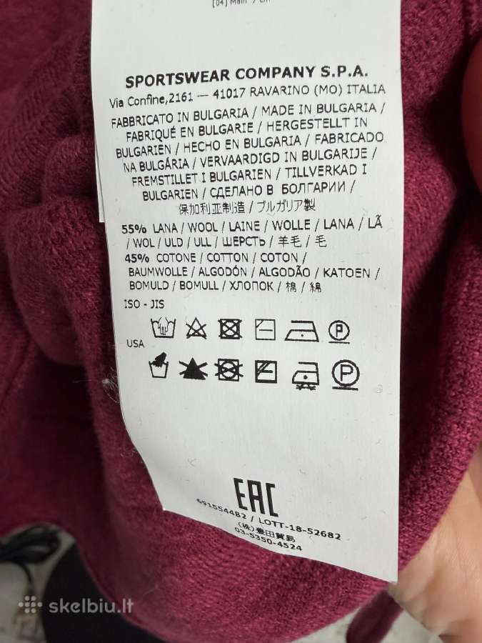 Stone Island vilnos megztinis S dydis - nuotraukos Nr. 5