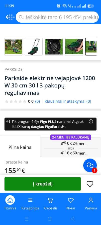 Parkside elektrinė žoliapjovė - nuotraukos Nr. 5