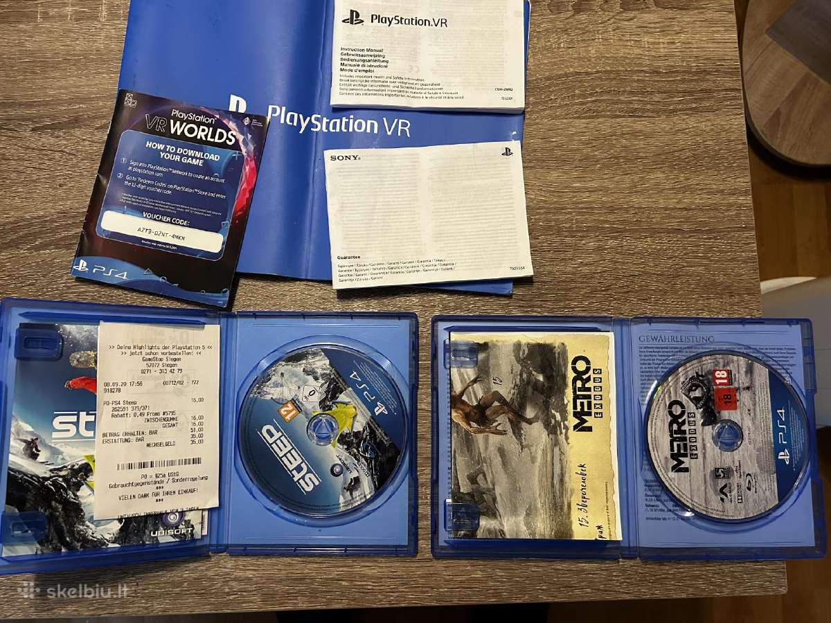 Playstation 4 Pro (1tb)playstation Vr V2 komplek - nuotraukos Nr. 8