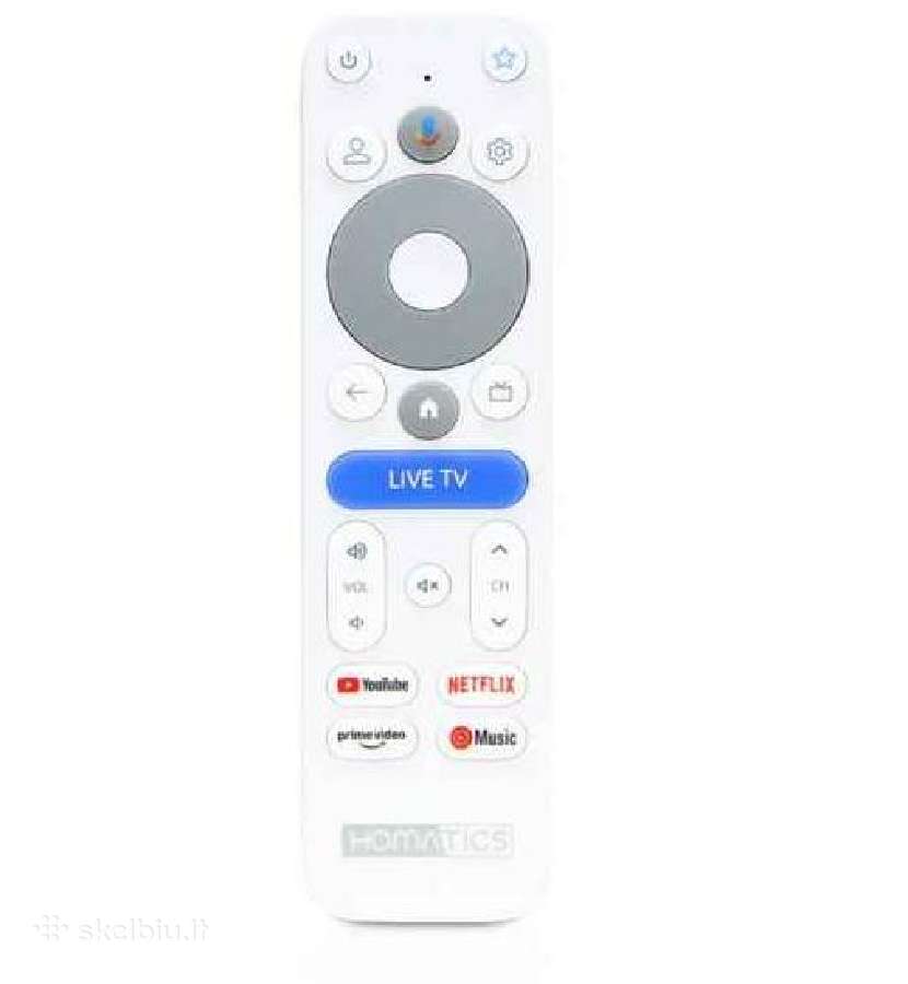 Homatics Box 4k Pro V2 4/64 GB Ai-sr Google TV - nuotraukos Nr. 5