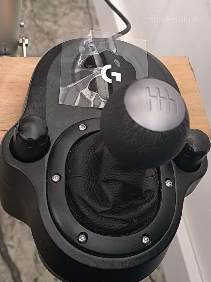 Vairas su pedalais +bėgių svirtis Logitech G29 - nuotraukos Nr. 2