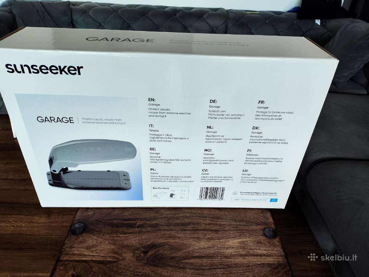 Sunseeker stogelis garazas robotuj - nuotraukos Nr. 2