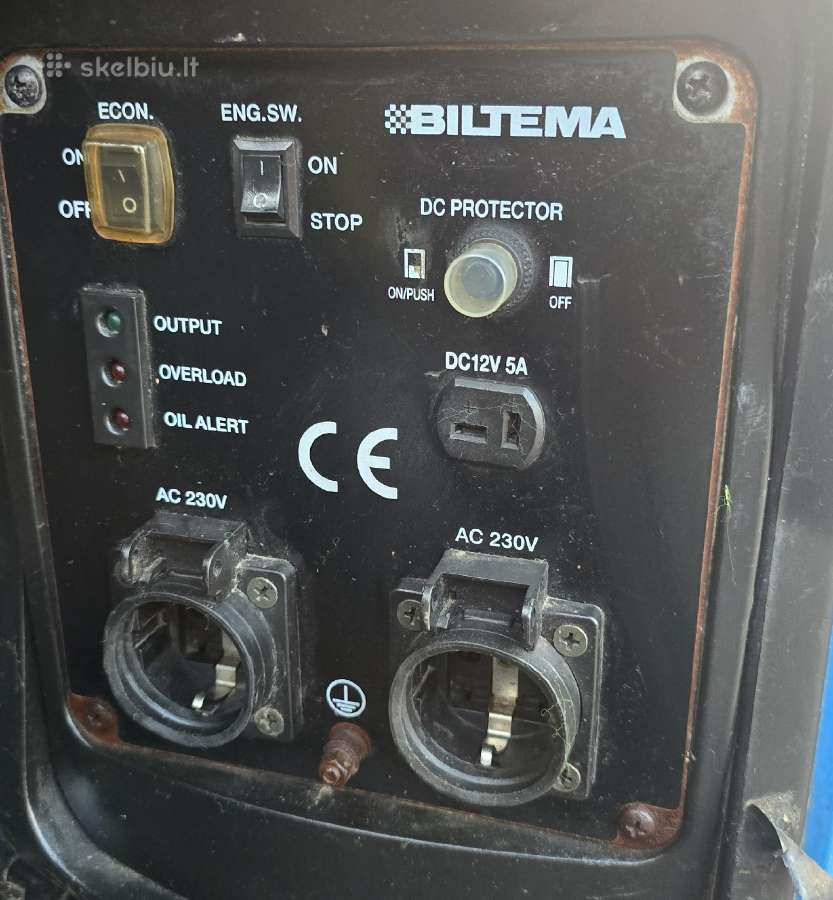 Generatorius inverteris Biltema ir kiti - nuotraukos Nr. 3